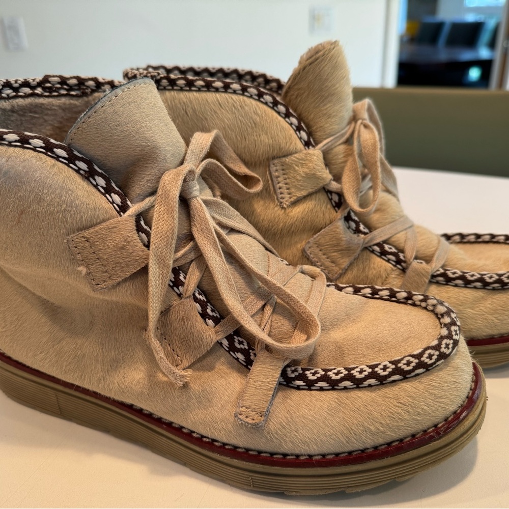 Royal Canadian pony ankle boots.